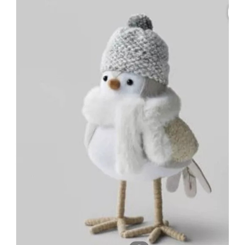 2022 Featherly Friends Wondershop PURL Bird White w/ Scarf